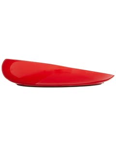 Round Scoop Dish, Red