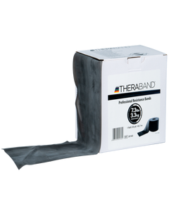TheraBand Resistance Exercise Band, Black, Special Heavy, 45.5m Roll