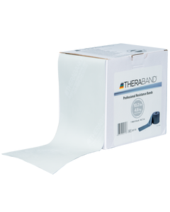 TheraBand Resistance Exercise Band, Silver, Super Heavy, 45.5m Roll