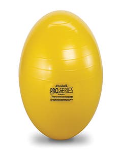 TheraBand Exercise Ball, Pro Series SCP, 45cm, Yellow, Retail