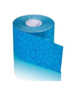 TheraBand Kinesiology Tape, 5.1cm x 5m roll, Blue-Blue