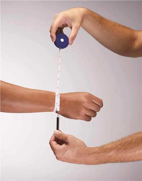 Jamar Tape Measure with Weight, 152cm (60") long