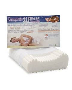 Complete Sleeprrr Pillow, Deluxe Traditional Foam (38 x 58 x 11 & 12cm)