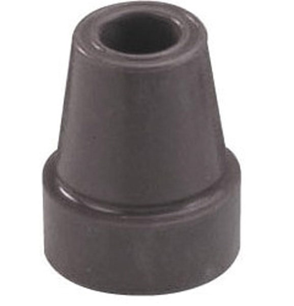 Crutch Tips for Underarm Crutches, 22mm, Grey, Pkt 2