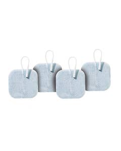 PALS Blue Electrodes, Pigtail, Square, 5 x 5cm, 4/pack