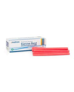 Metron Exercise Band, Red, Medium, 5.5m