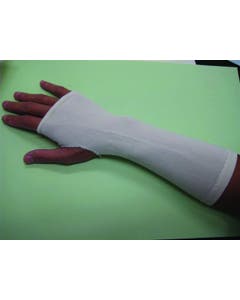 Splint Socks, Cotton with Thumb Hole, Small/Medium, Off-white, Pkt 10