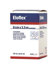 Eloflex High Stretch Compression Bandage, 10cm x 3.5m unstretched, Beige, Roll