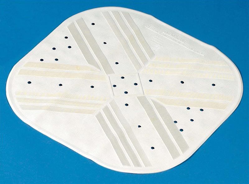 Sure Tread Shower Mat, 555mm Square, White