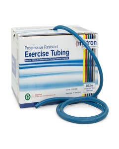 Metron Exercise Tubing, Blue, Extra Firm, 30.5m