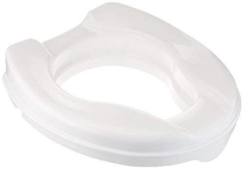 Savanah Raised Toilet Seat, without Lid, 50mm, Retail