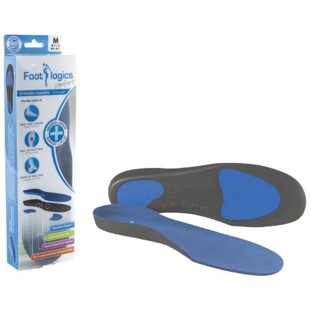 Footlogics Orthotic Insoles, Comfort Full-Foot Comfort
