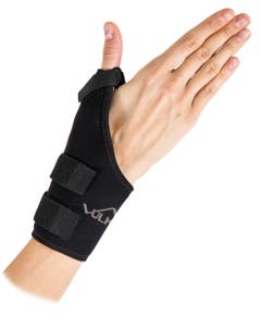 VULKAN Wrist/Thumb Support, 6 inch (15.2cm), Left, L, Black