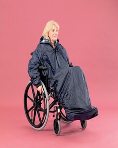 Homecraft Wheelchair Mac with Sleeves, Un-Lined, Standard Length
