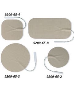 Uni-Patch R Series Tan Tricot Electrodes, 50 x 100mm, 4/pack
