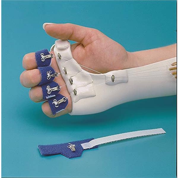 Finger Hook Rigging Use Rolyan Wrap-On Finger Hooks