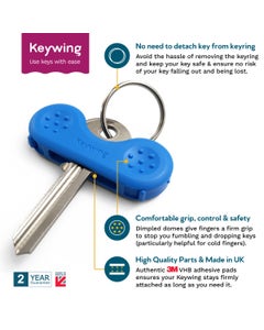 dext Keywing Key Turner, 3pk