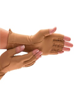 Isotoner Therapeutic Glove, Open Finger