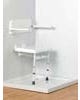 Backrest and Arms for Savanah Wall Mounted Shower Seat