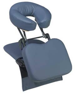 TravelMate Desktop Massage Support, with Carrying Case, Mystic Blue