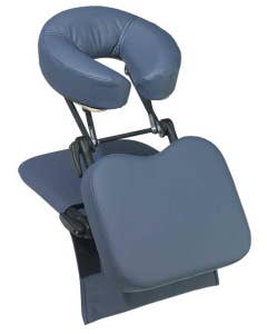TravelMate Desktop Massage Support, with Carrying Case, Mystic Blue