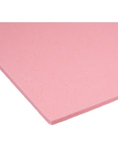 Rolyan Temper Foam, Self-Adhesive, Soft Density, 9.5mm x 41 x 61cm, Pink, 2/pack