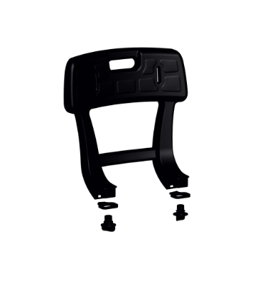 Commode/ Over Toilet with Armrests, white