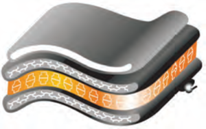 Cold Compression Therapy, Knee with Removable Gel Pack, 36 x 32cm