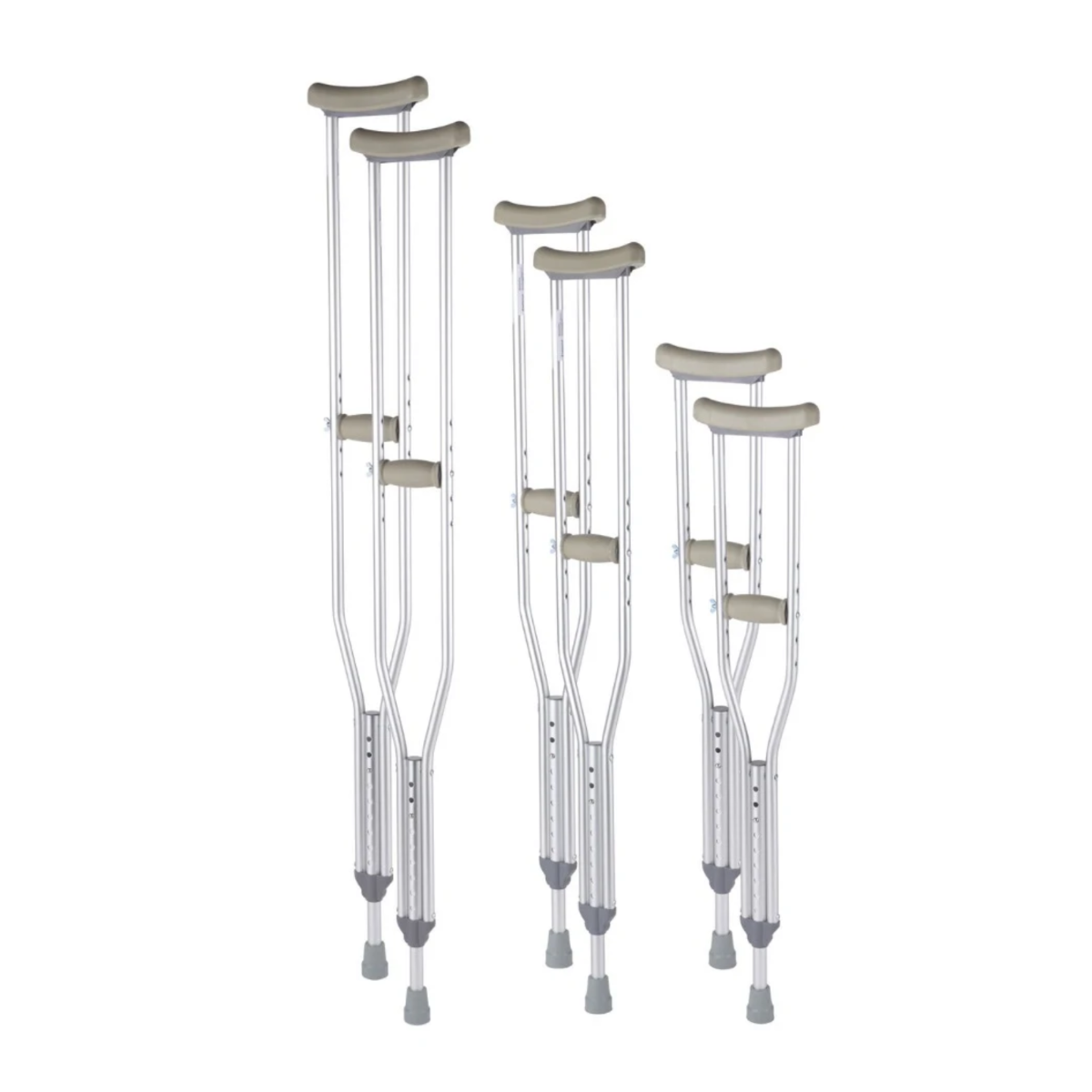 Days Aluminium Underarm Crutches