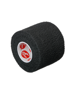 Cramer Eco-Flex Cohesive Tape, 2.5cm x 5.4m, Black, Box 48 Rolls