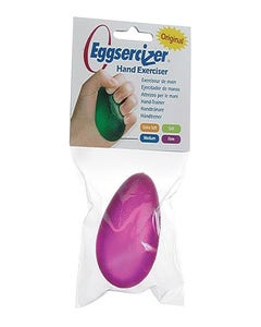Eggsercizer Hand Exerciser, Firm, Purple