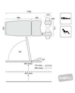 Healthtec SX Gynae Examination Chair hero