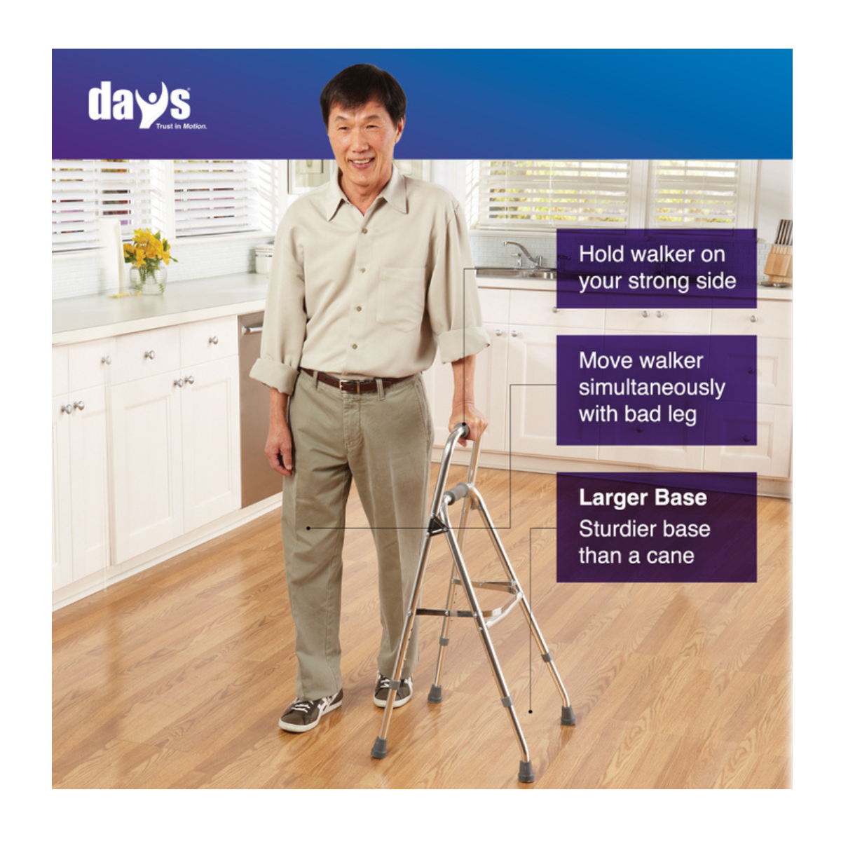 Days Folding Hemi Walker