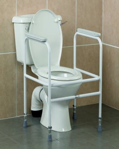 Homecraft Steel Toilet Surround, Height Adjustable, 5/ctn
