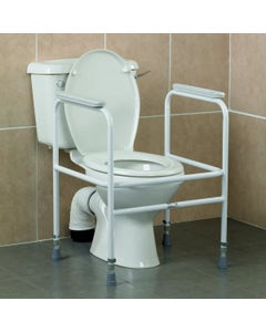 Homecraft Steel Toilet Surround, Height Adjustable, 5/ctn