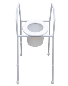 Days Steel Over Toilet Aid, with Seat and Splashguard, 4/ctn