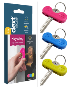 dext Keywing Key Turner, 3pk