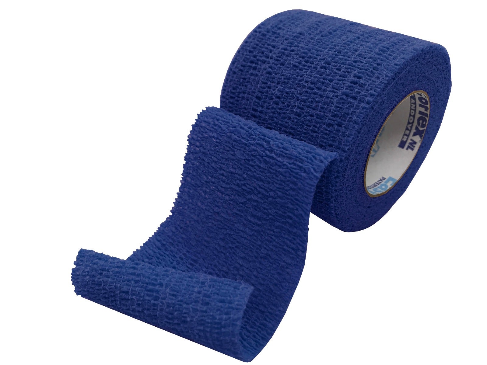 Co-Flex Cohesive Flexible Bandage, No Latex, 5.1cm x 4.6m, Blue, 36 Rolls