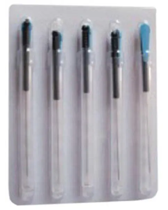 Medic Acupuncture Needles, Plastic Handle