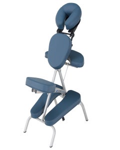 EarthLite Vortex Portable Massage Chair, Mystic Blue
