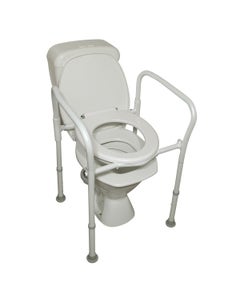 Homecraft Aluminium Over Toilet Frame, with Seat, 6/ctn