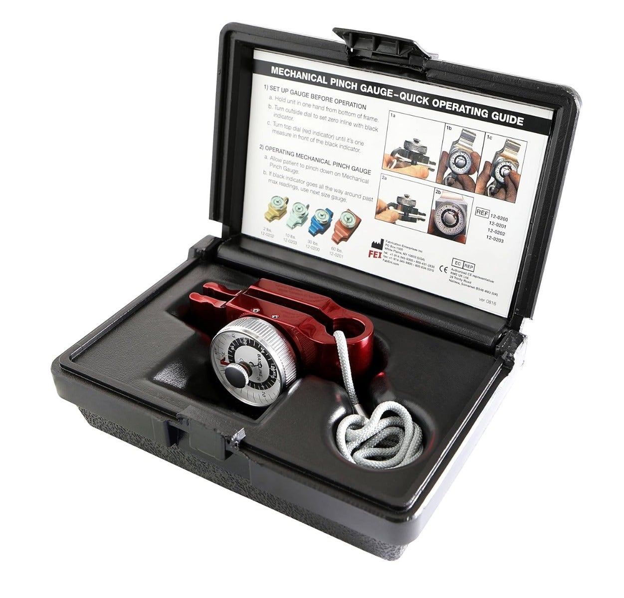 Carry Case for Baseline Pinch Gauges