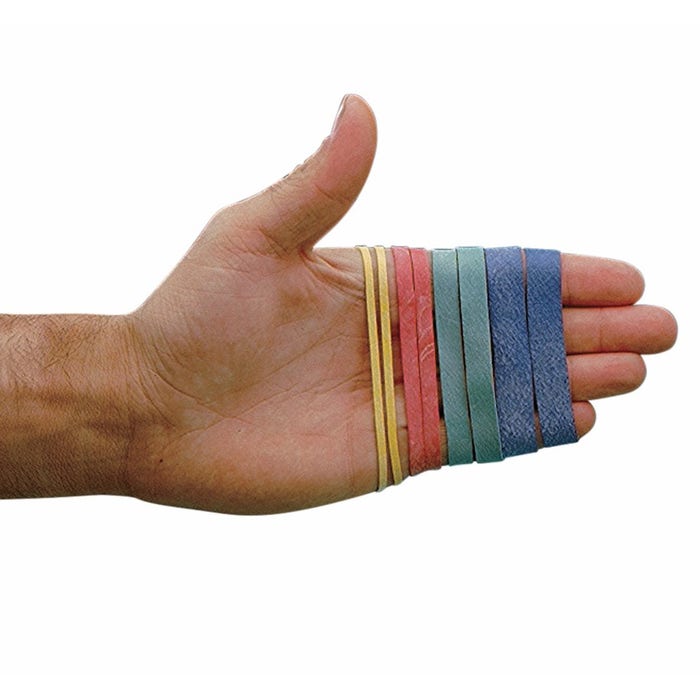 Color Code Rubber Band Colour-Coded Latex-Free Rubber Bands | Progressive Rubber Bands