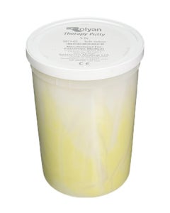 Rolyan Therapeutic Exercise Putty, Soft, Yellow, 2.3kg