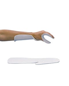 Rolyan Functional Positioning Splint, Ezeform 3.2mm Solid White, Large, 3/pack