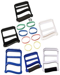 Colour-Coded Latex-Free Rubber Bands