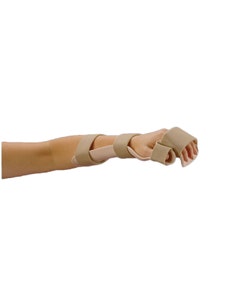 Rolyan Pre-formed Resting Pan Mitt Splint with Strapping