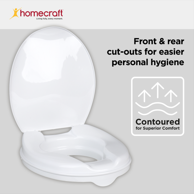 Savanah Raised Toilet Seat