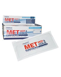 Metron MET Hot & Cold Gel Pack, Standard, 27.5 x 13.5cm