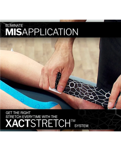 THERABAND Kinesiology Tape, 5.1cm x 5m, 6 Rolls, Blue-Blue